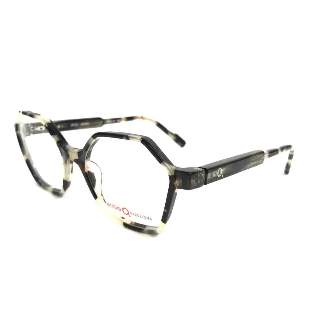 Etnia Barcelona Eyeglasses Frames XYLO HVWH Havana White Full Rim 51-16-135